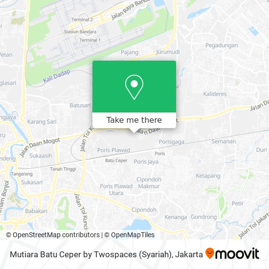 Mutiara Batu Ceper by Twospaces (Syariah) map