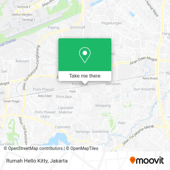 Rumah Hello Kitty map