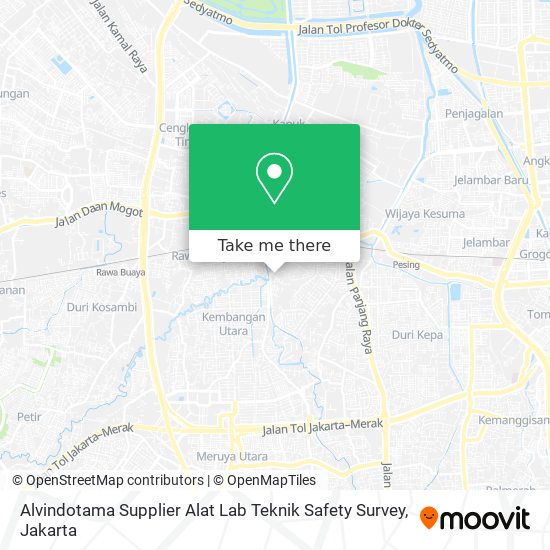 Alvindotama Supplier Alat Lab Teknik Safety Survey map