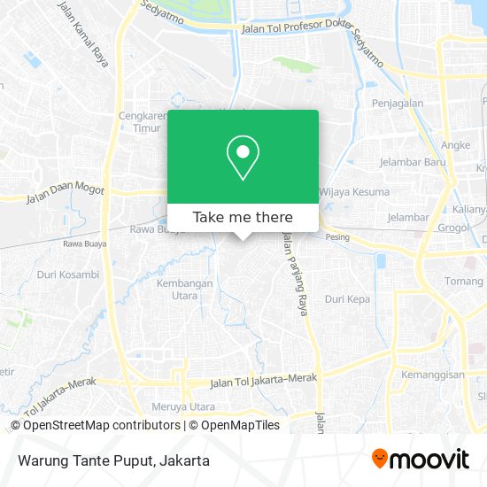 Warung Tante Puput map