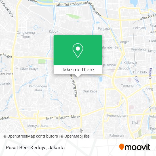 Pusat Beer Kedoya map