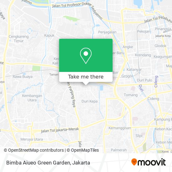 Bimba Aiueo Green Garden map