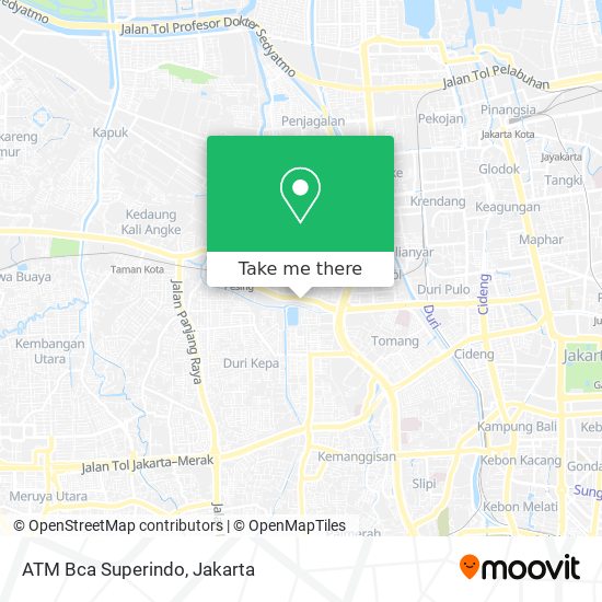 ATM Bca Superindo map