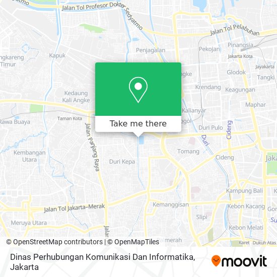 Dinas Perhubungan Komunikasi Dan Informatika map