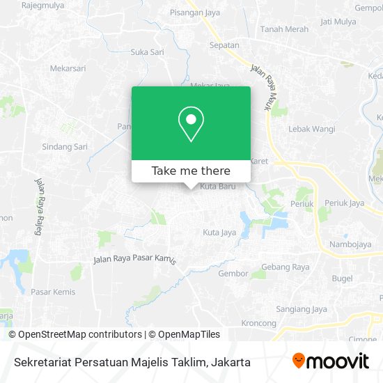 Sekretariat Persatuan Majelis Taklim map