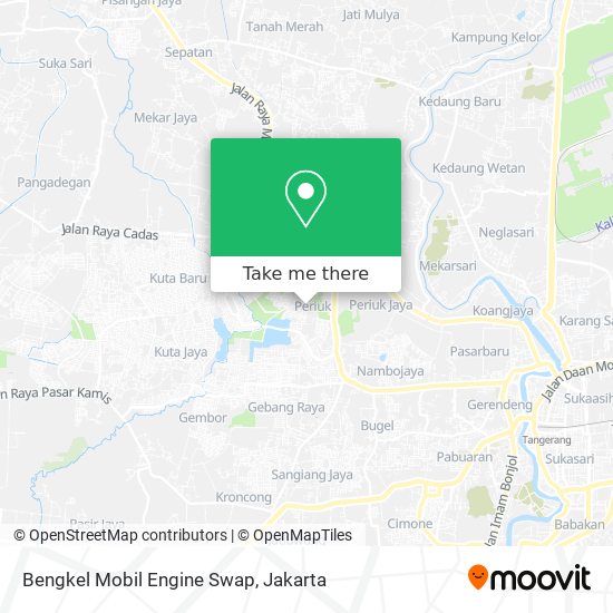 Bengkel Mobil Engine Swap map