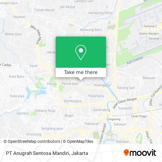 PT Anugrah Sentosa Mandiri map