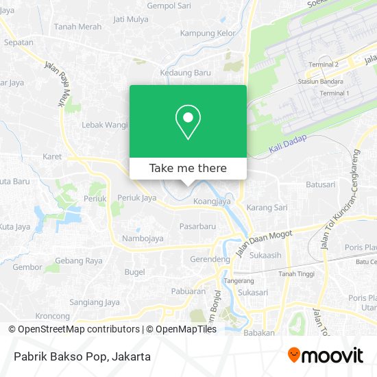 Pabrik Bakso Pop map