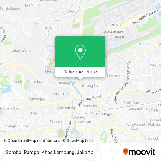 Sambal Rampai Khas Lampung map