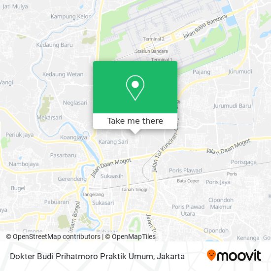 Dokter Budi Prihatmoro Praktik Umum map