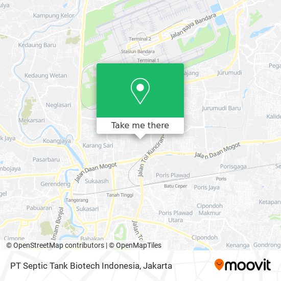 PT Septic Tank Biotech Indonesia map