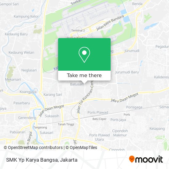 SMK Yp Karya Bangsa map