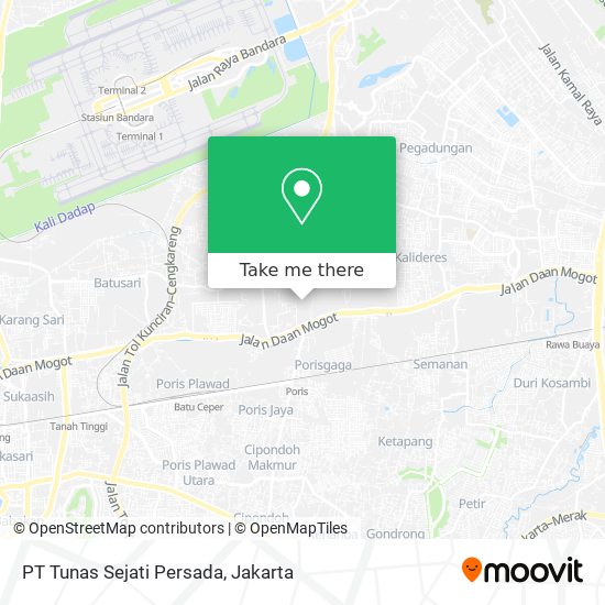 PT Tunas Sejati Persada map