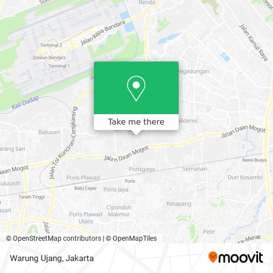 Warung Ujang map