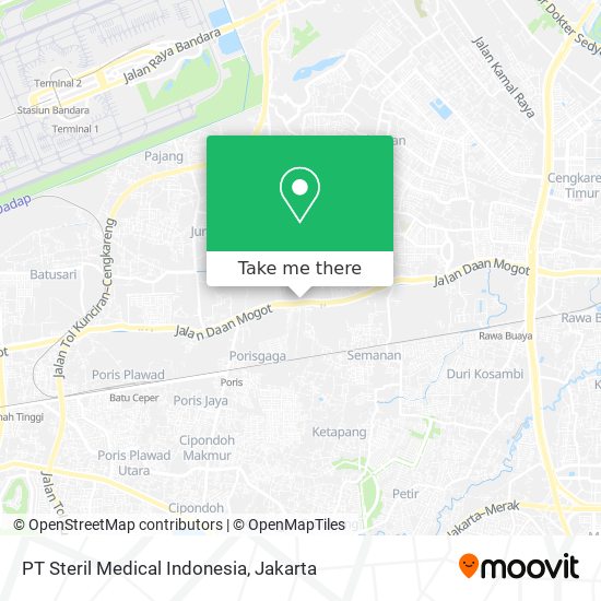 PT Steril Medical Indonesia map