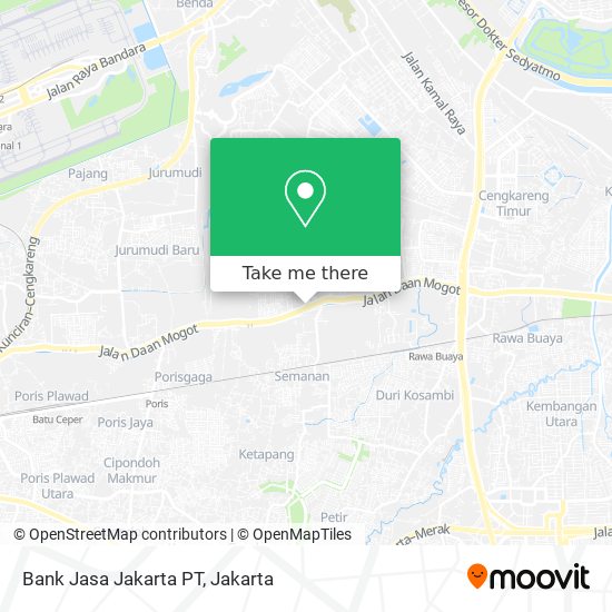 Bank Jasa Jakarta PT map