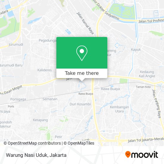 Warung Nasi Uduk map