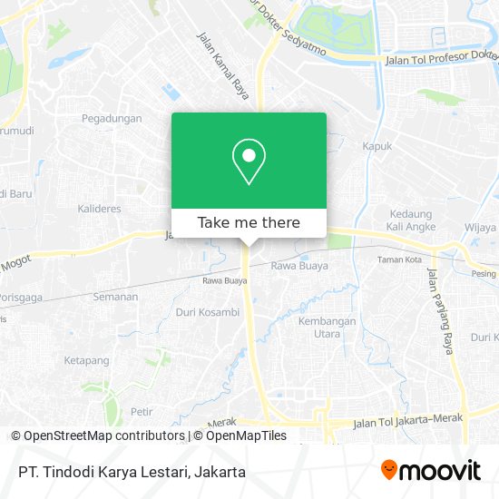 PT. Tindodi Karya Lestari map
