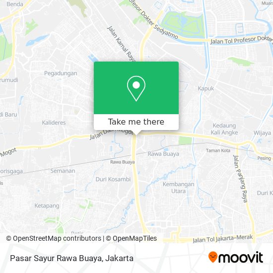 Pasar Sayur Rawa Buaya map
