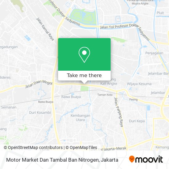 Motor Market Dan Tambal Ban Nitrogen map