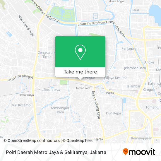 Polri Daerah Metro Jaya & Sekitarnya map