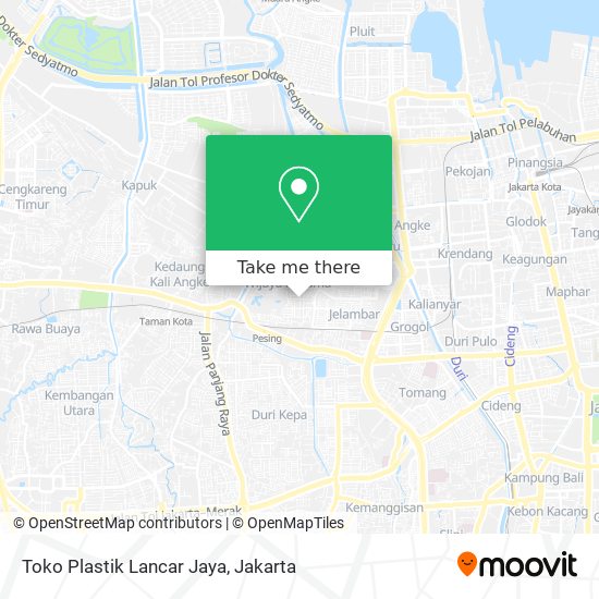 Toko Plastik Lancar Jaya map