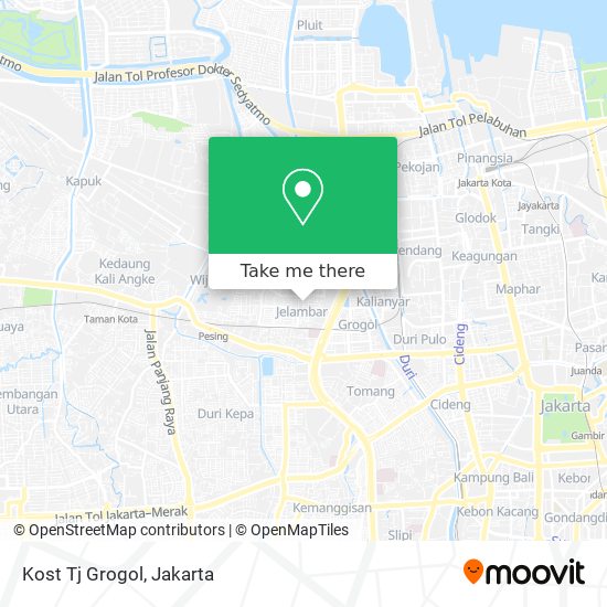 Kost Tj Grogol map