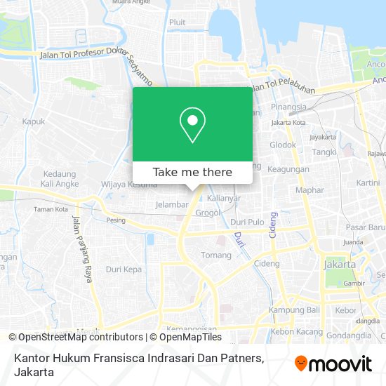 Kantor Hukum Fransisca Indrasari Dan Patners map