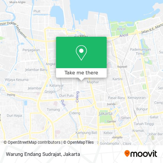 Warung Endang Sudrajat map