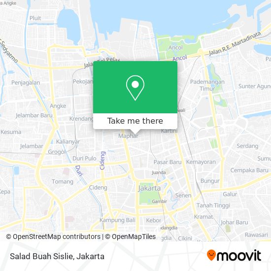 Salad Buah Sislie map