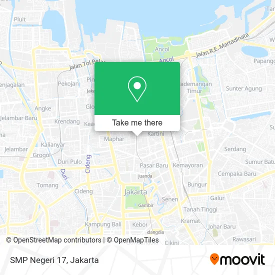 SMP Negeri 17 map