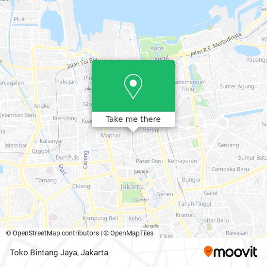 Toko Bintang Jaya map