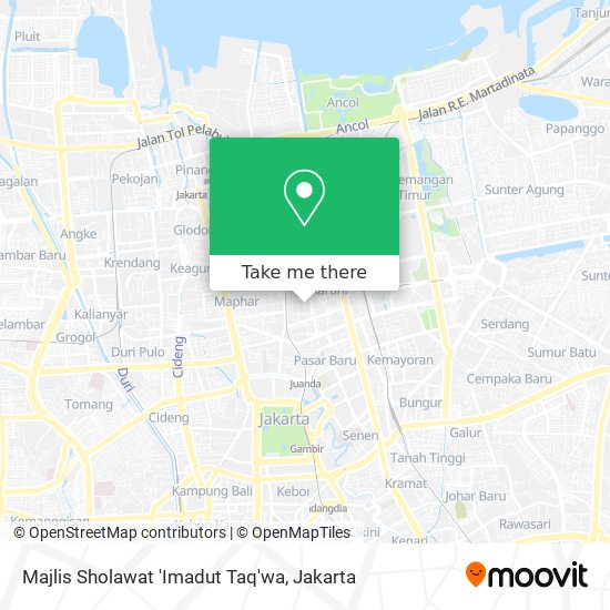 Majlis Sholawat 'Imadut Taq'wa map