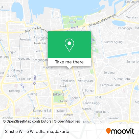 Sinshe Willie Wiradharma map