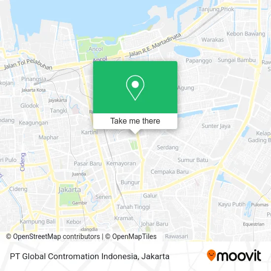 PT Global Contromation Indonesia map