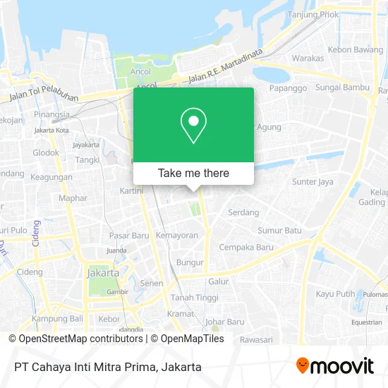 PT Cahaya Inti Mitra Prima map