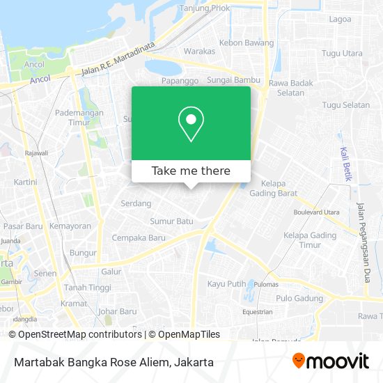 Martabak Bangka Rose Aliem map