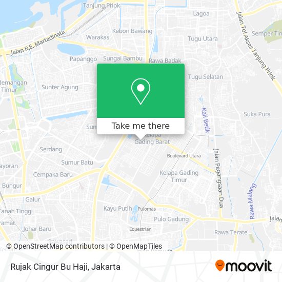 Rujak Cingur Bu Haji map