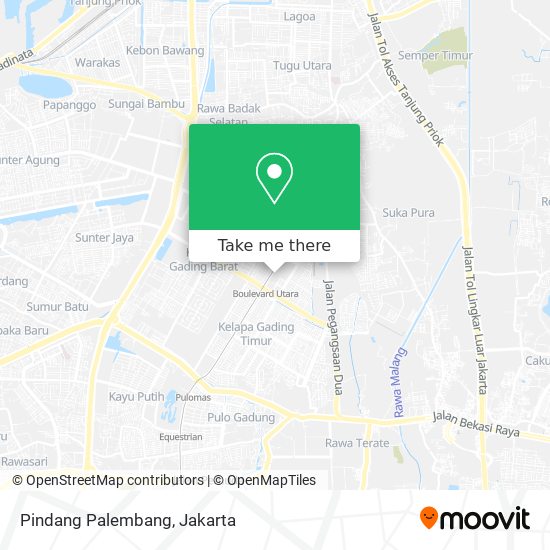 Pindang Palembang map