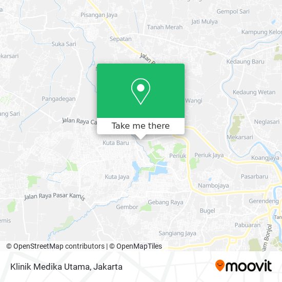 Klinik Medika Utama map