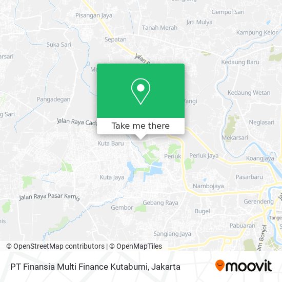 PT Finansia Multi Finance Kutabumi map