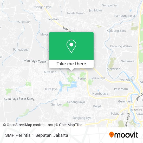 SMP Perintis 1 Sepatan map