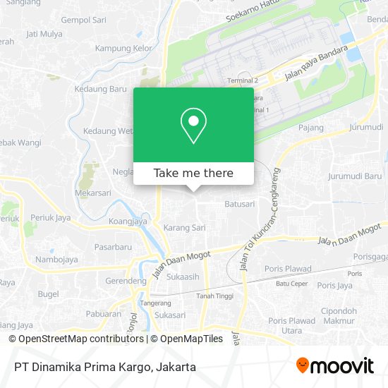 PT Dinamika Prima Kargo map