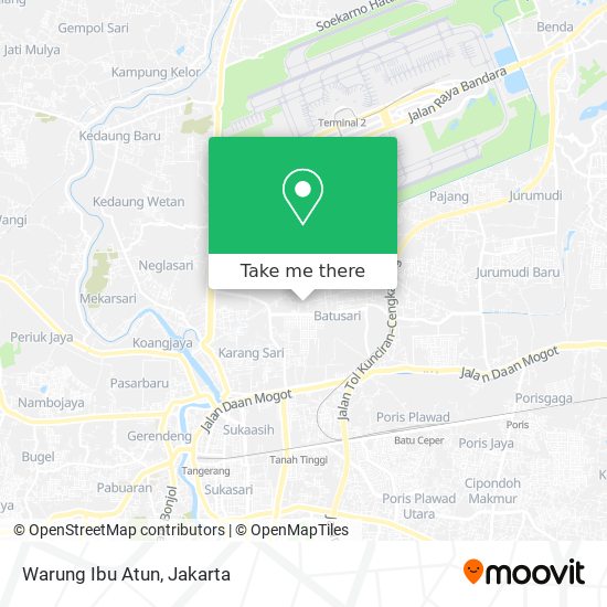 Warung Ibu Atun map