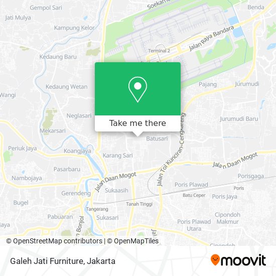 Galeh Jati Furniture map