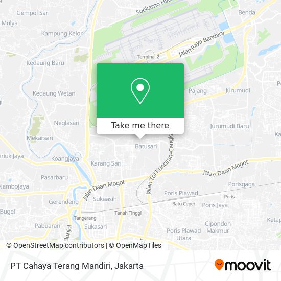 PT Cahaya Terang Mandiri map