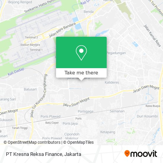 PT Kresna Reksa Finance map