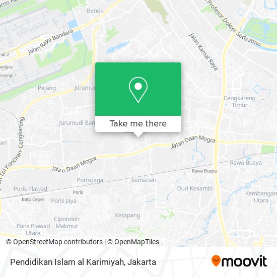 Pendidikan Islam al Karimiyah map