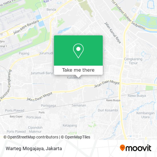 Warteg Mogajaya map