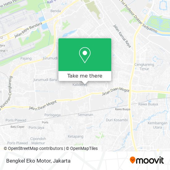 Bengkel Eko Motor map